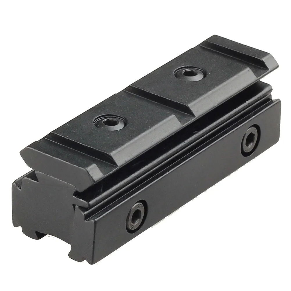 VERY100 Dovetail 11mm to 20mm Weaver Picatinny Rising Rail Scope Mount