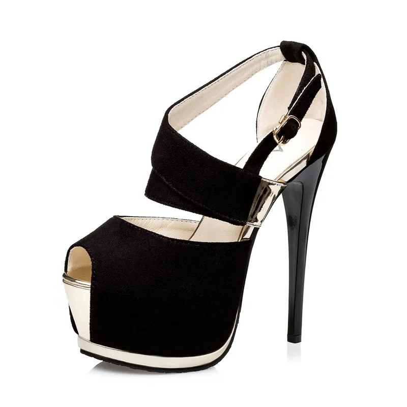 

High quality classic European women pumps wedding fashion Spring/Autumn shoes woman wedding flock party high heels women shoes