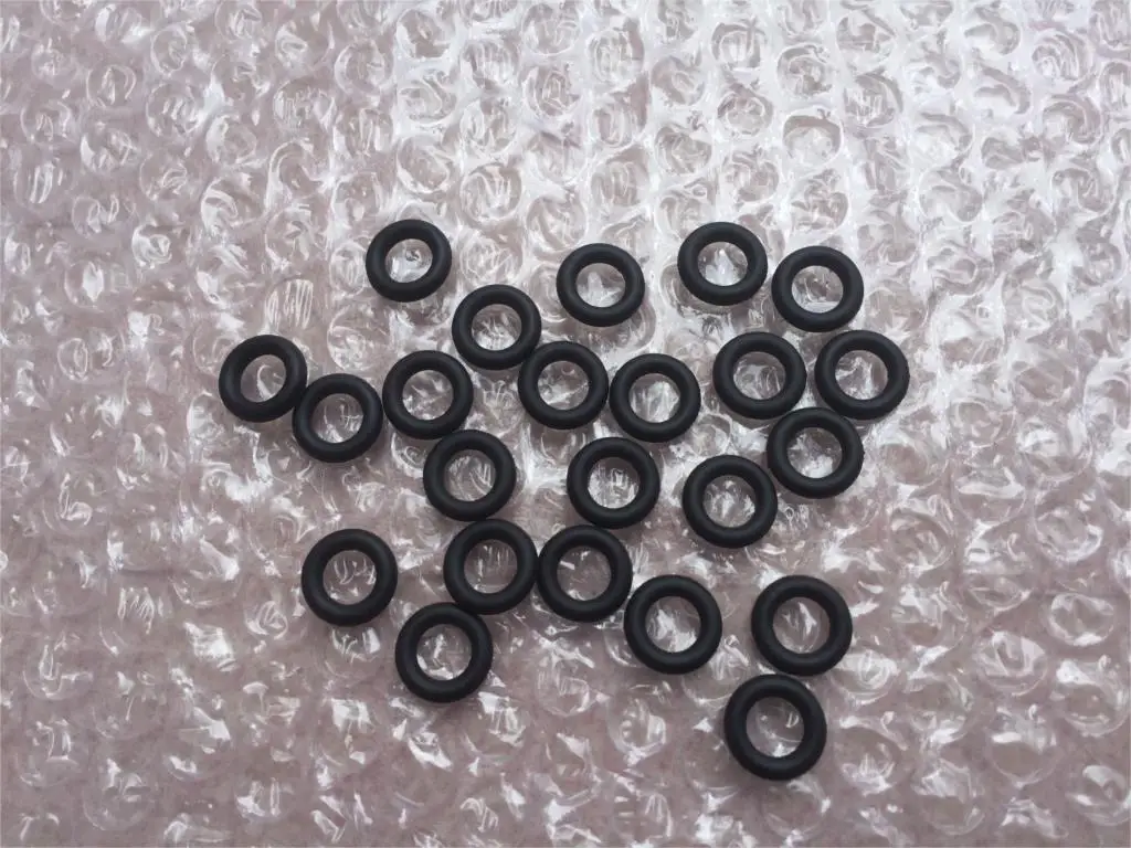 free shipping 1000PCS Cushioning Valve Seals Rubber O Rings 6mm OD 1
