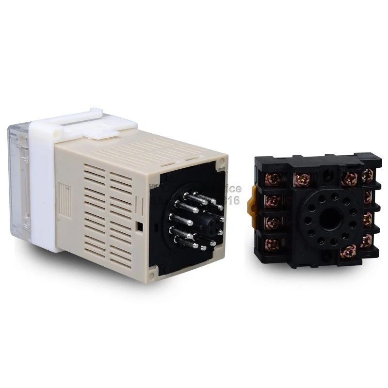 DH48J 11A 220V/24V счетчик цифрового дисплея 11 Pin счетное реле функция отключения