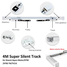 Special Price 4M or less Xiaomi Aqara Curtain Rails,Zigbee Wifi work with MI HOME,smart remote control silent track,also for Dooya KT82 TN Special Price 4M or less Xiaomi Aqara Curtain Rails,Zigbee Wifi work with MI HOME,smart remote control silent track,also for Dooya KT82 TN