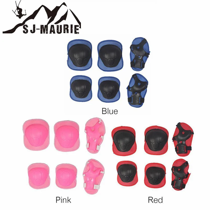 SJ-MAURIE 6 Pcs الاطفال التزلج الدراجات الأسطوانة التزلج الركبة الكوع وسادات المعصم واقية مجموعة Rodilla دي ابويو ديبورتيس SJ-MAURIE 6 Pcs الاطفال التزلج الدراجات الأسطوانة التزلج الركبة الكوع وسادات المعصم واقية مجموعة Rodilla دي ابويو ديبورتيس