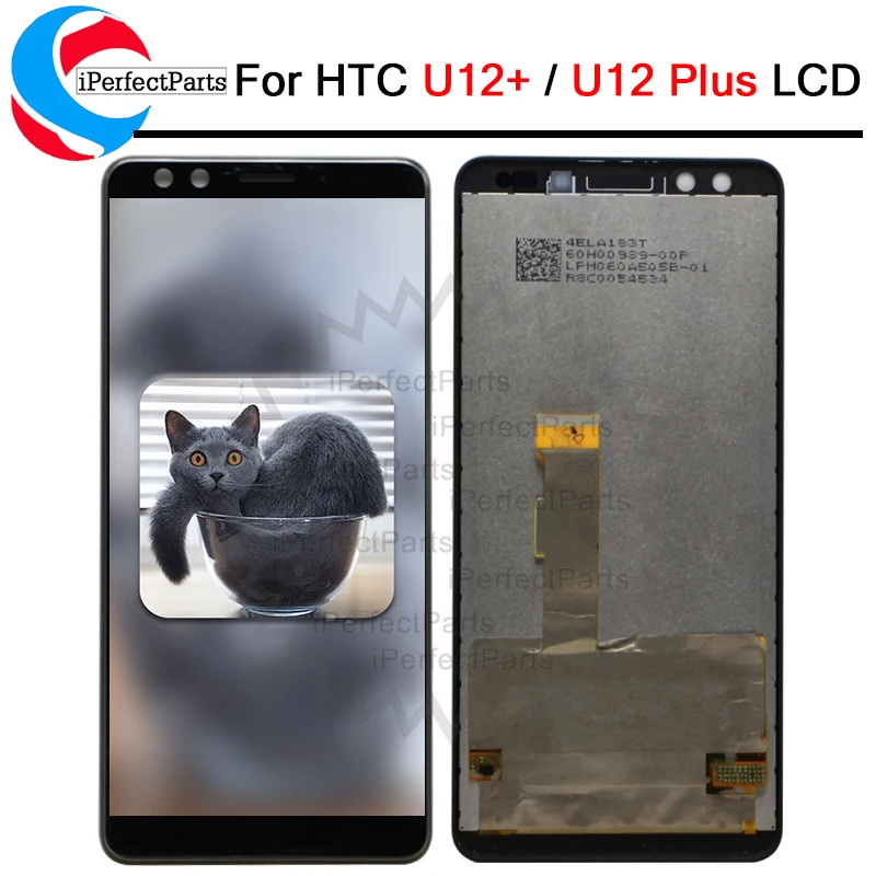

6.0" For HTC U12+ LCD Display with Touch Digitizer Screen Assembly For HTC U12+ U12 Plus Display Replacement Parts+Tools