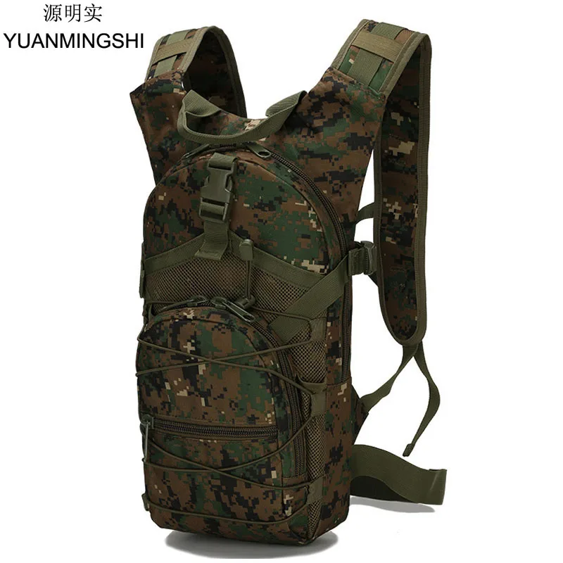 YUANMINGSHI Motorcycle 15L Outdoor Riding Backpack Sports Bags 3P Tactical Camouflage Oxford