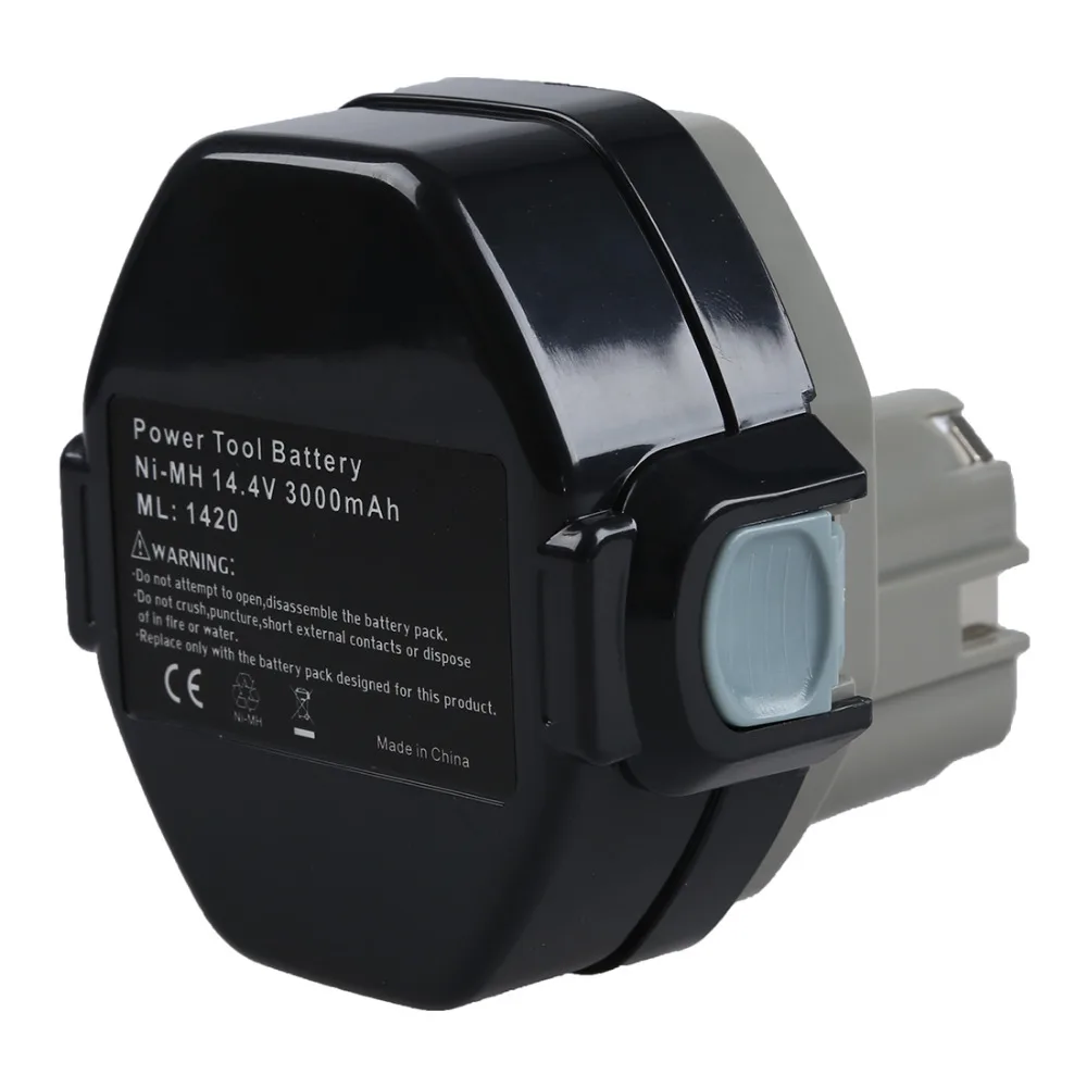 Wholesale5pcs* 14,4 V Батарея для MAKITA 1433 1434 Makita 6233D 4033D 6333D 6336D 6337D 8433D, черный+ серый