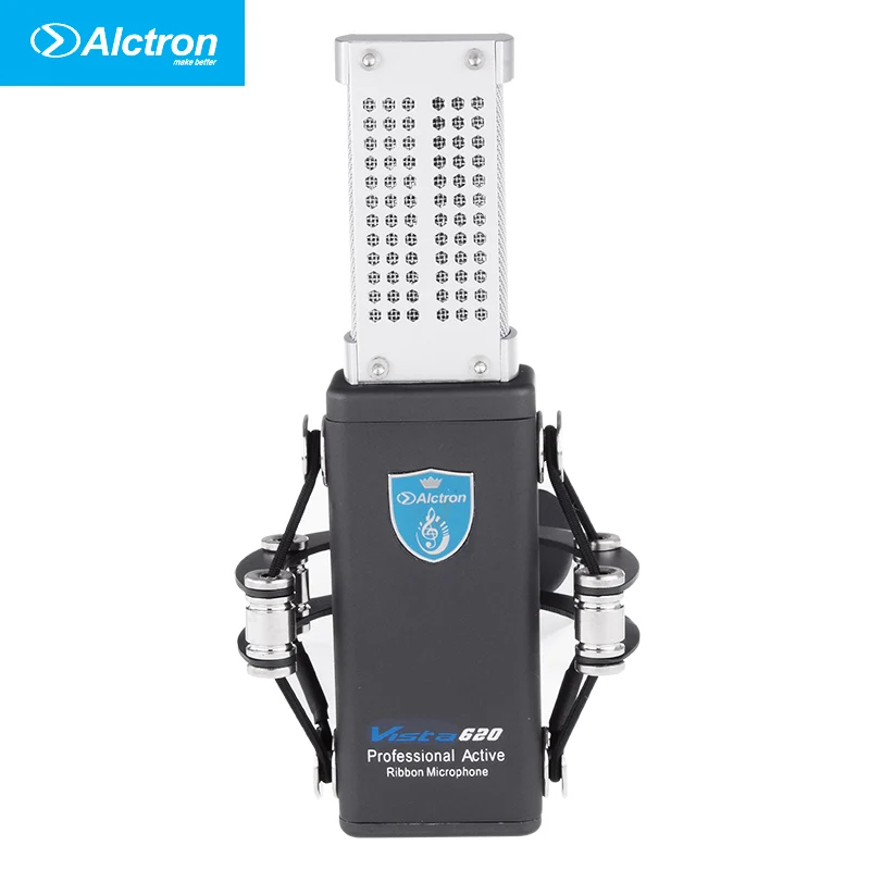 Alctron Vista620 prosession классический активный ленточный Студийный микрофон, Pro Ribbon recording mic