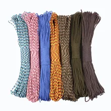 Кемпинг SKY Paracord 2 мм 3 Strand paracord Core Открытый Кемпинг веревка парашютный шнур шнурок палатка Многофункциональный Corda