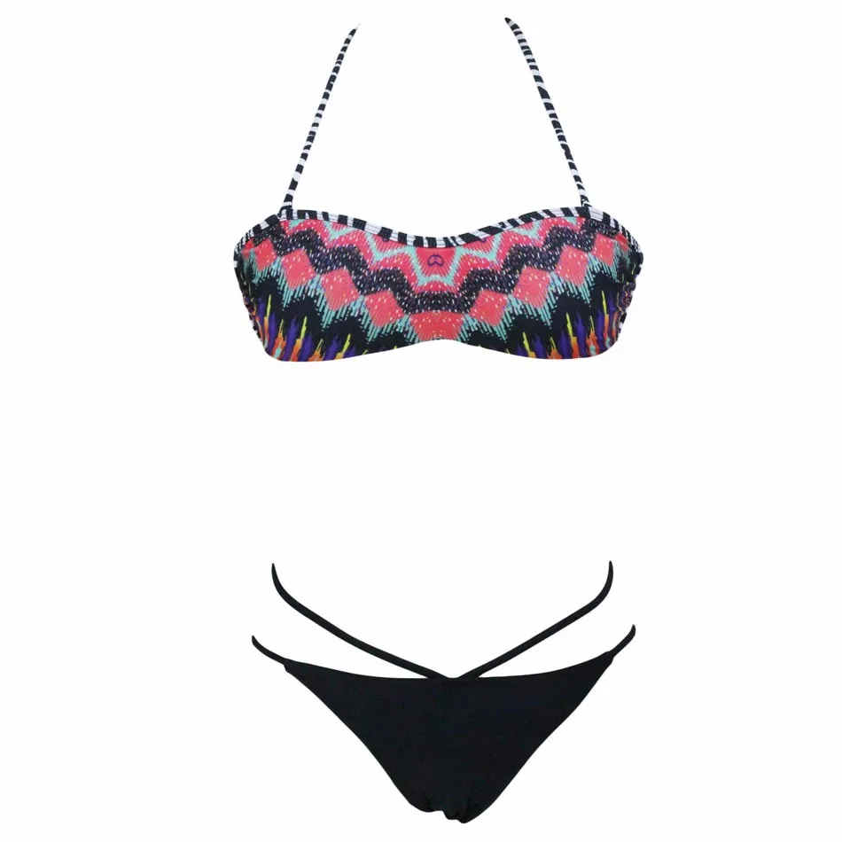African-Rays-Bandeau-Bikini-Cutout-Bottom-Swimsuit-LC41857-2-2