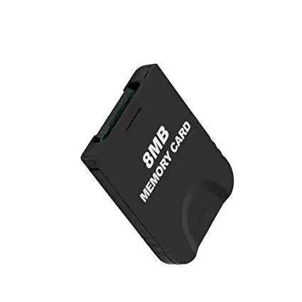 

Ruitroliker Black 8M Memory Card for Wii NGC Gamecube Console