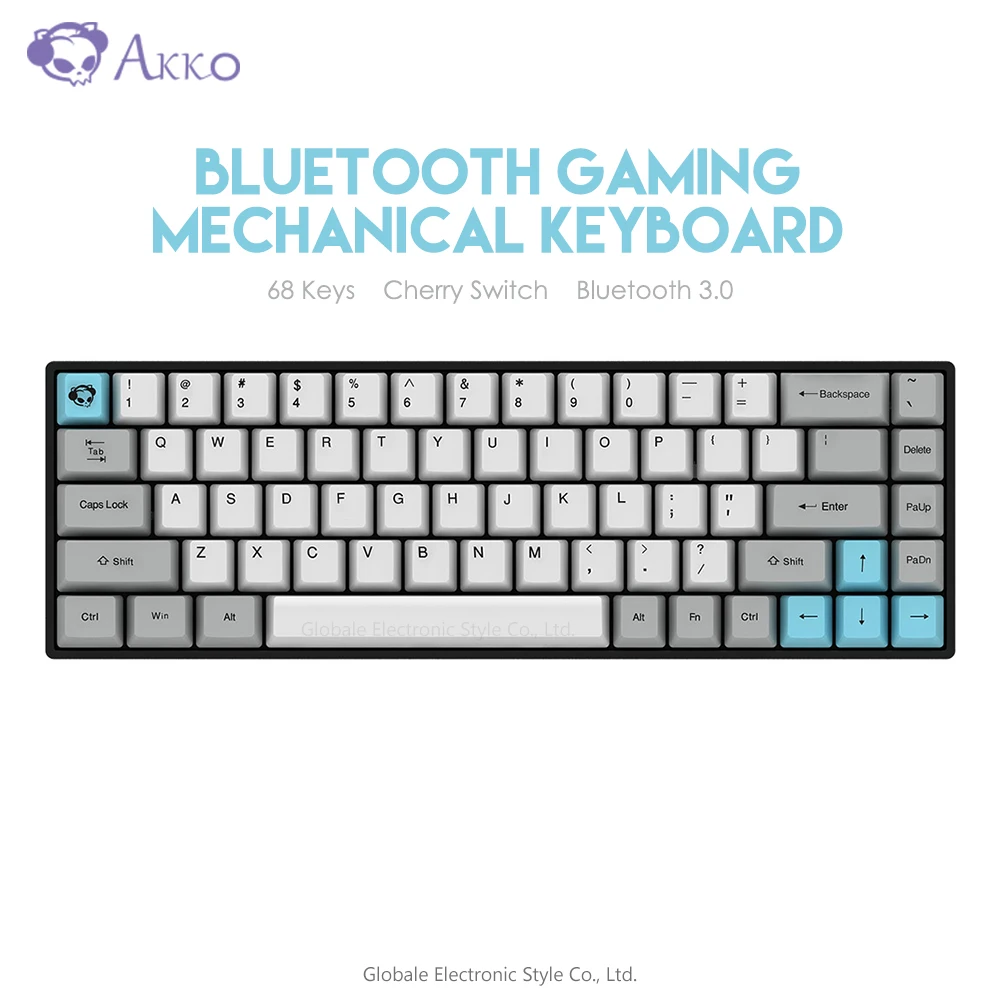 

Original AKKO 3068 Wireless Bluetooth Mechanical Keyboard Retro 68 Keys USB Type-C Wired Computer Gamer for Gaming Cherry Switch