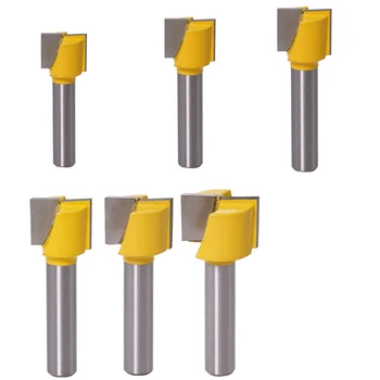 

8mm Cleaning Bottom Engraving Bit Router Bit Woodworking Tools CNC Milling Cutter End Mill Woodworking Cutter For Solid Wood