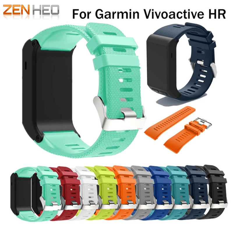 ZENHEO для Garmin vivoactive HR спортивный силиконовый ремешок браслет сменный