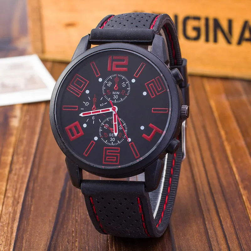 

2017 Hot Sale Brand Luxury Men Outdoor Military watch Silicone Band Men's sports watches Casual quartz Wristwatch reloj hombre