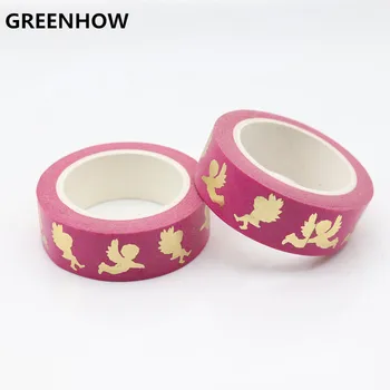 

GREENHOW 1.5cm*10m Lovely washi tape DIY decoration scrapbooking planner masking tape adhesive label sticker stationery 1045