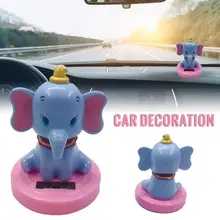 Украшение автомобиля подвеска араба Аксесуар Милый Мультфильм Летающий Слон на солнечных батареях танцы животное качающиеся автомобильные аксессуары
