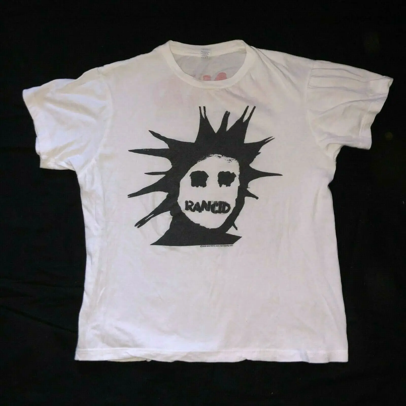 

RANCID Vintage T Shirt 2009 TOUR LET THE DOMINOES FALL operation ivy W/ CITIES High Quality Casual Printing Tee