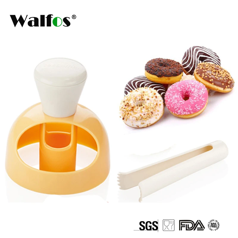 

WALFOS Donut Mold Creative DIY Donut Maker Molds Cake Bread Cutter Decorating Tools Desserts Baking Supplies Kitchen Tools