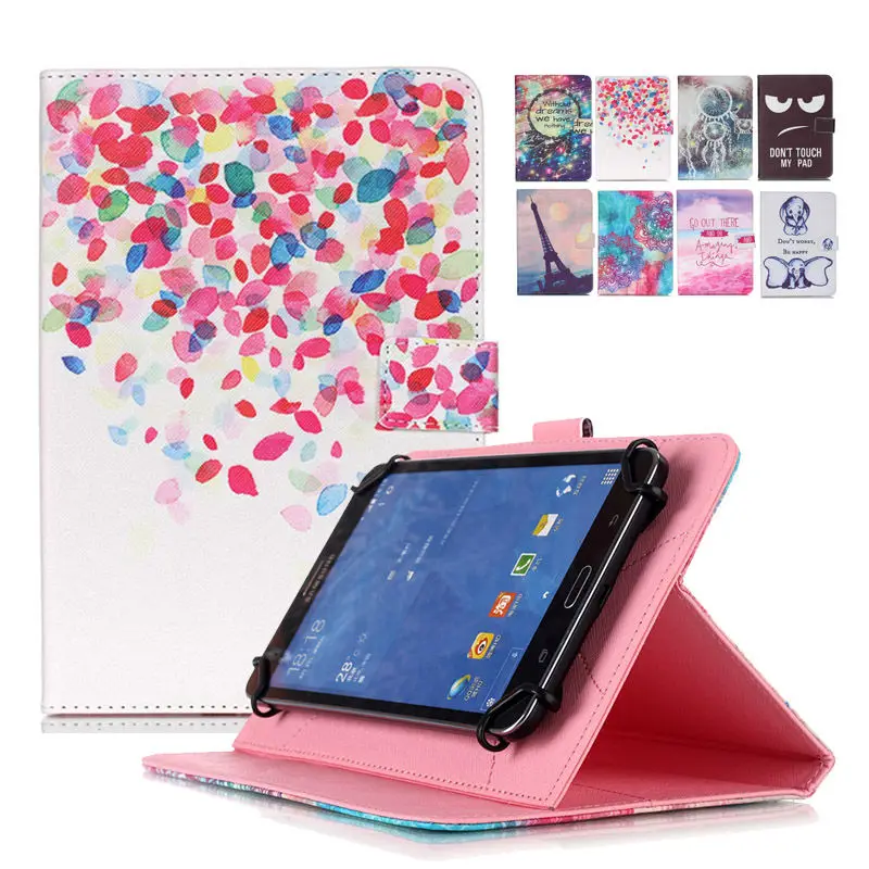 

Leather Tablet Case For Cube IWORK 10 10.1 Universal Cover case fundas tablet universal 10 universales +Center Film+pen KF553C
