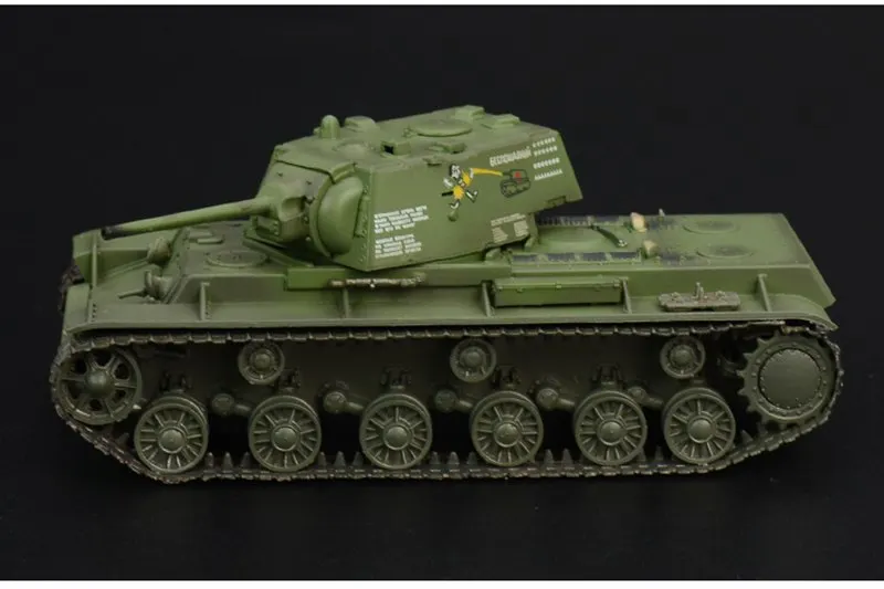 Предварительно построенный 1/72 масштаб Kliment Ворошилов KV-1 Вторая мировая война советский тяжелый танк хобби Коллекционная готовая