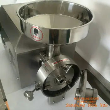 

home use flour mill multi steel mill Shatter machine 1500W cereal grain milling machine 40kg/h medicine grinder