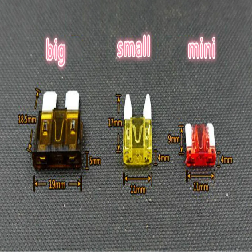 High precision melting point car fuse box fusibles auto fuse block