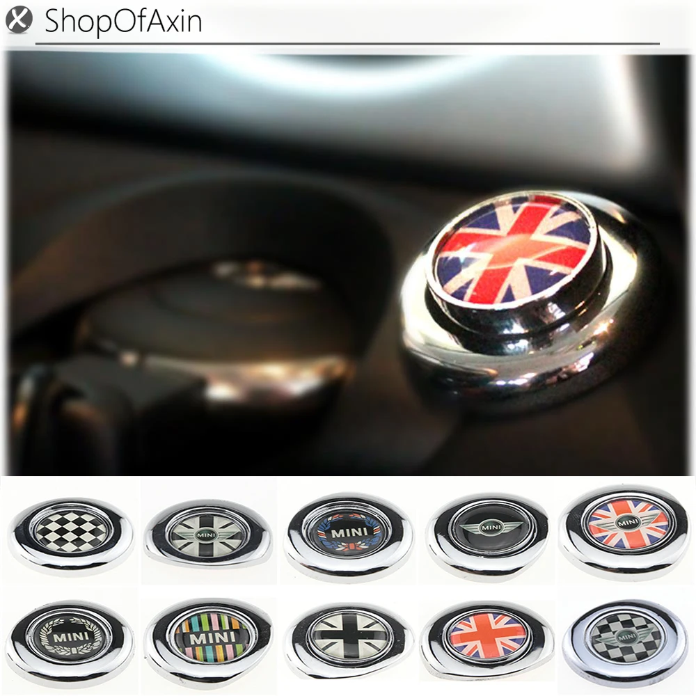 Chrome Engine One Start Stop Push On Cap Cover Decoration For Chrome Engine One Start Stop Push On Cap Cover Decoration For 2ndgen Mini Cooper S Coutryman R55 R56 R57 R58 R59 R61 R60 In Automotive Interior
