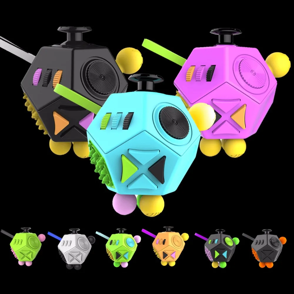 9 Colors Fidget font b Cube b font Puzzles font b Magic b font font b