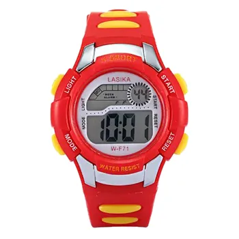 

Children watch Multi Function Alarm digital clock Student 3Bar Waterproof Sports Fashion Electronic Watch Buckle c0605