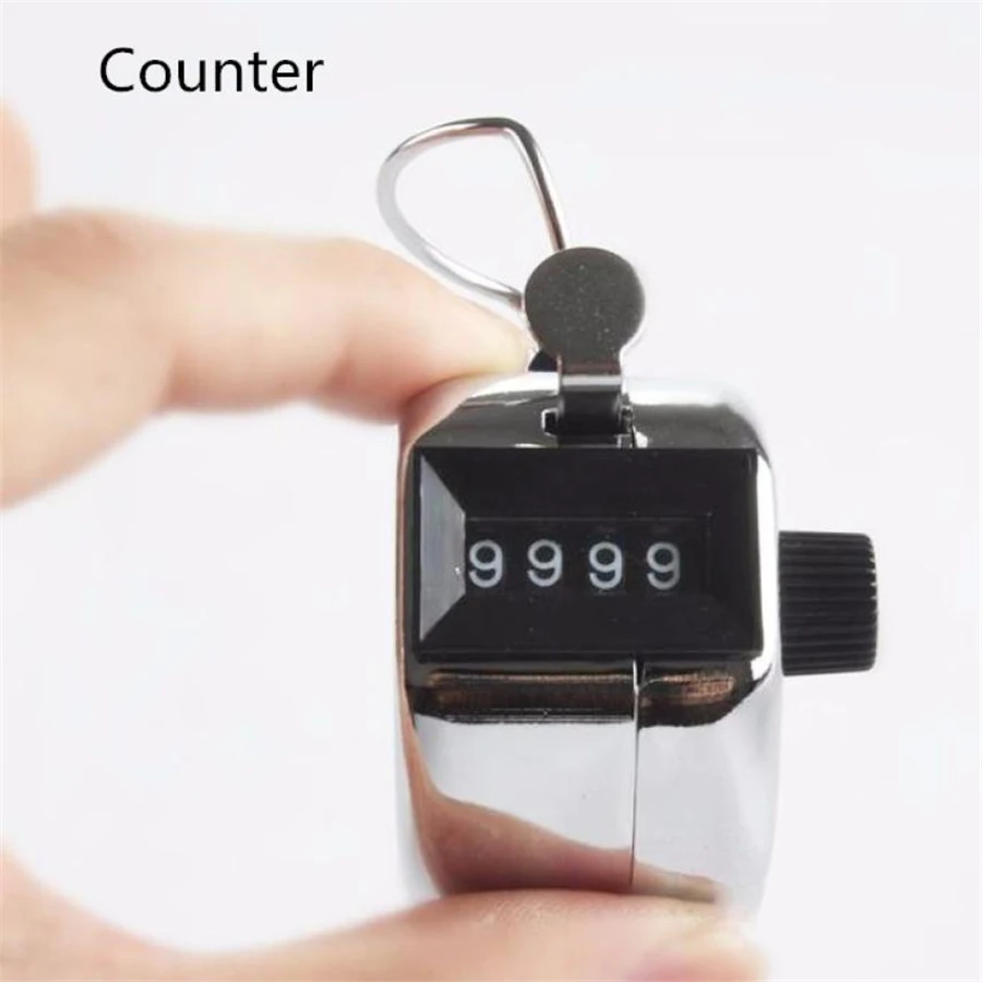 digital counter Portable 4 Digits Metal Lap Counter digital counter