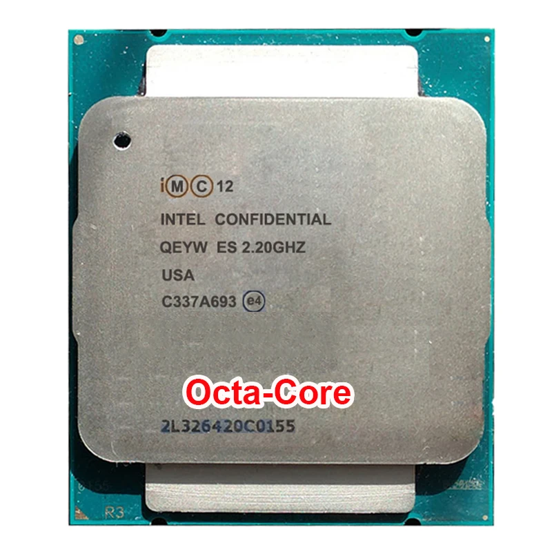 Engineering sample of Xeon E5 2630v3 ES QEYW CPU 2.2GHz 8
