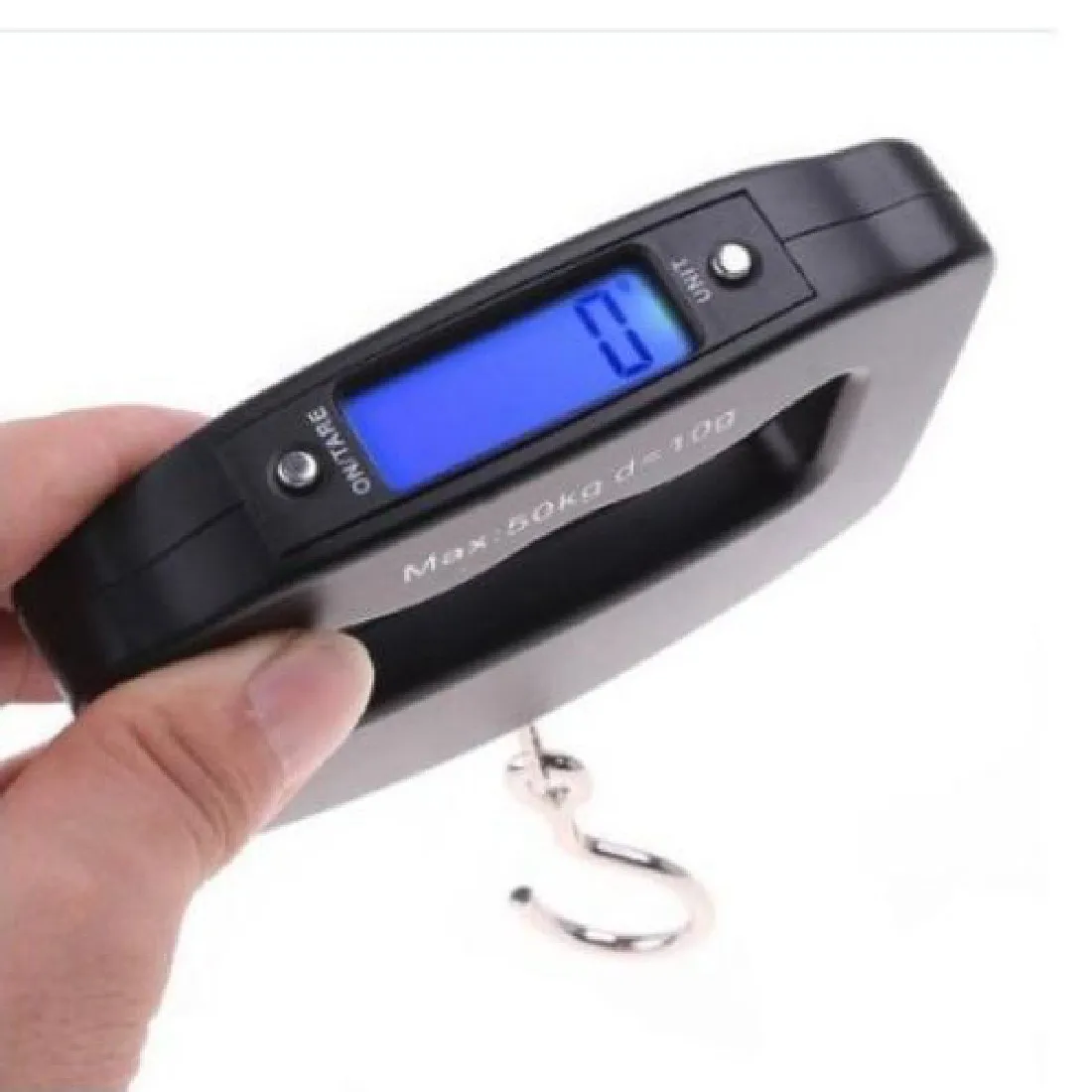 

High Quality LCD Backlit 50Kg Travel Portable Luggage Baggage Suitcase Bag Weight Digital Weighing Hook Scale New