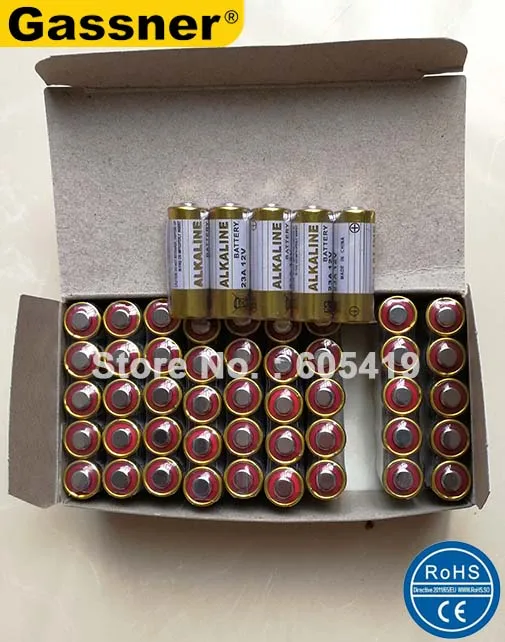 Free shipping freshest 600pcs/Lot,12V 23A Alkaline battery A23 V23GA