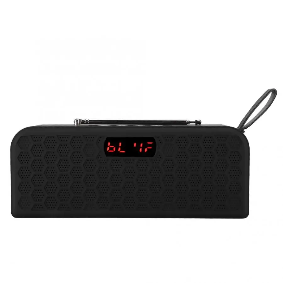 Bluetooth-колонка FM U диск TF карта MP3-плеер с цифровой дисплей постоянного тока 5 В 500мА