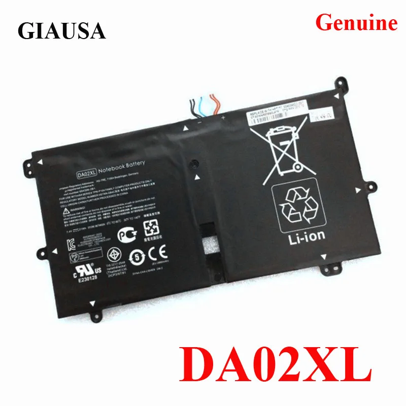 Оптовая продажа аккумулятор DA02XL для ноутбука HP 664399-1C1 HSTNN-IB4C 694502-001 | Компьютеры и