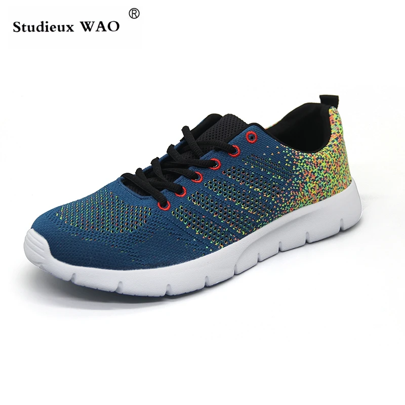 Fitness Jogging Shoes Men Running Shoes Summer Breathable Outdoor Sneakers Mens Sport Shoes Light Comfortable Trekking Mesh Shoe