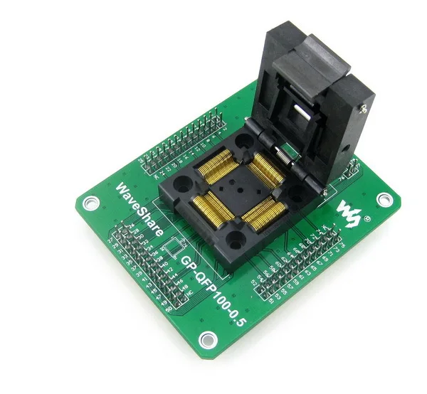 QFP100 TQFP100 LQFP100 GP-QFP100-0.5 Yamaichi IC тестовая розетка адаптер программирования 0,5 мм шаг