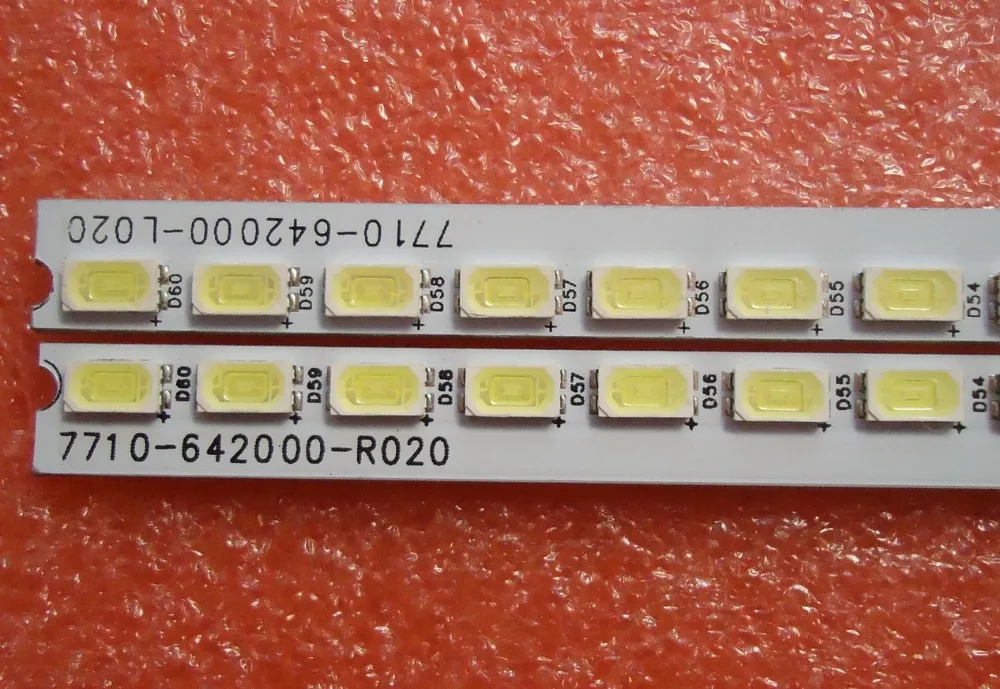 СВЕТОДИОДНАЯ подсветка экрана 42E500E CRH-CW4256302003R1BPRev1.2 REL420FY 1 шт. = 60LED 474 мм
