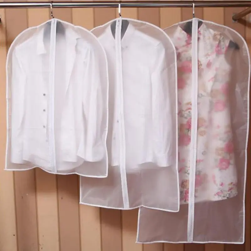 

Urijk Dustproof Protect Cover Clothes Vacuum Bags Storage Transparent Storage For Garment Suit Dress Jacket Dustproof Dust Cover