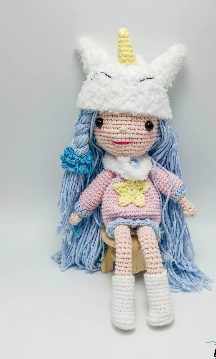 Вязаные Игрушки Кукла-амигуруми номер WS0087