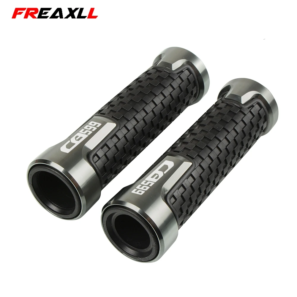 Аксессуары 22mm7/8 ''мотоциклетные ручки бар аксессуары Руль Ручки для Honda CB599 CB 599 Hornet 1998 1999-2006 2000 2004 - Цвет: Gray