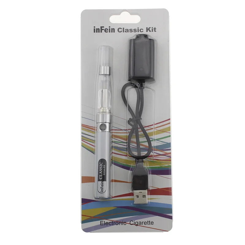 inFein Classic Electronic Cigarette Blister Kit 650 mah silver.jpg
