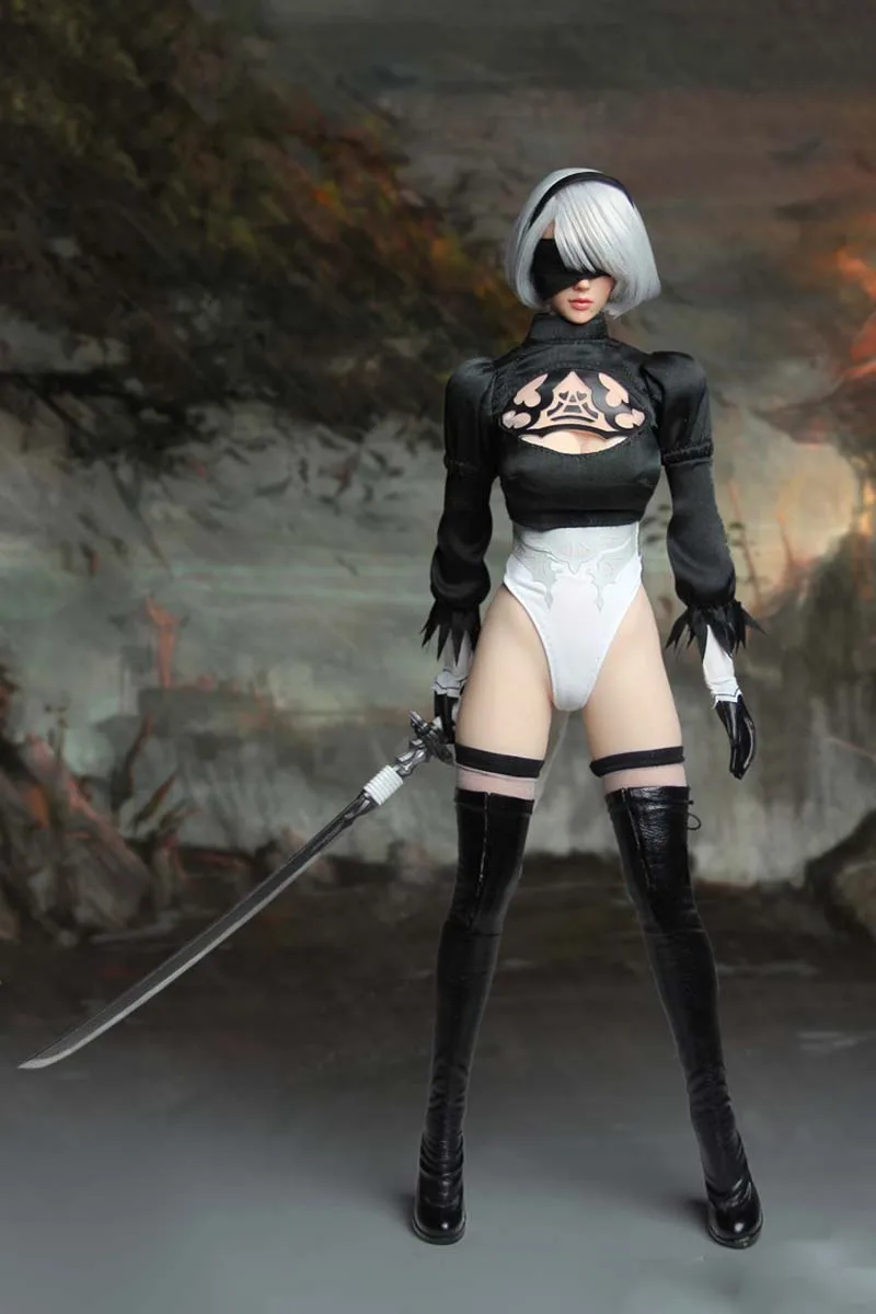 Игра PS4 1/6 Косплей Нил Механическая Эра робот Ulha automa2b комплект одежды без фигурки