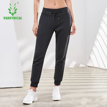 

Women's Breathable Sweatpants Drawstring Fitness Running Trousers Loose Thin Cotton Slacks Female Sports Pants Vansydical 2019
