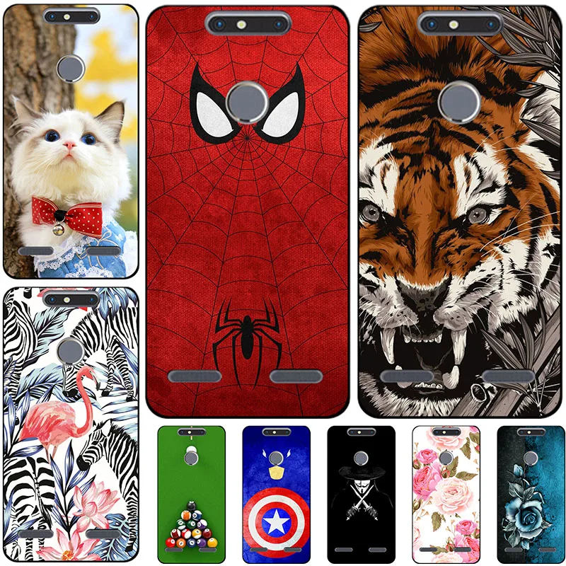 

Lovely Cartoon Phone Cover For ZTE Blade V8 Mini V 8 Pro V9 V7 Lite V 7 Max V6 X7 Z7 Soft Silicone Case Animal Pattern Fundas