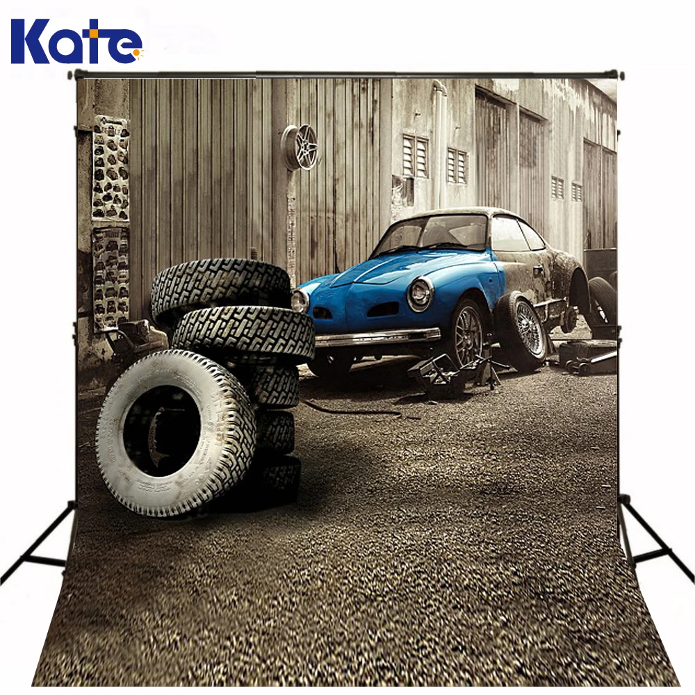 

200Cm*150Cm Kate Digital Printing Retro Backgrounds Tire Wheel Rim Calipers Photography Backdrops Photo Lk 1451