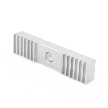 

2pcs 3D Printer Parts Tooth Pitch 2mm Clamps Fixed Clip 9x40mm plate Timing Belt Fixing Tool High Strength Nylon Reprap DIY