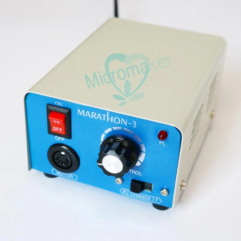 110V N3 Стоматологический лабораторный микромотор Marathon машина 110/220V N3+ 35000 об/мин наконечник SDE-H37SP 2,35 мм - Цвет: 110V N3