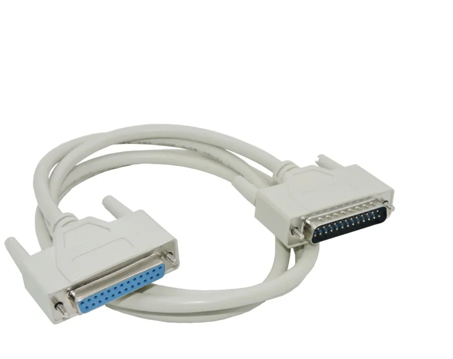 25Pin DB25 Parallel Male to Female LPT Printer DB25 M F Cable 1.5M