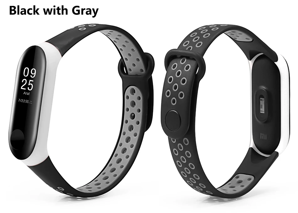 Black with Gray