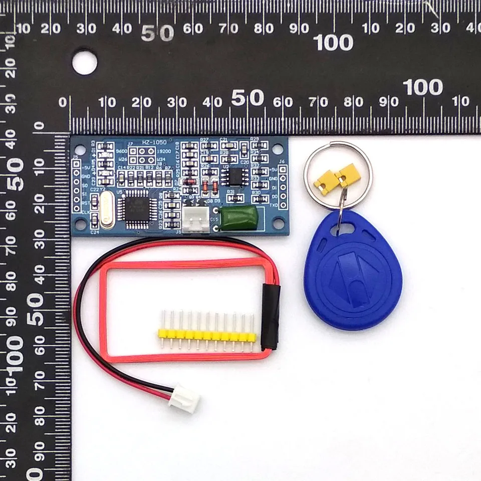 RFID 125 кГц EM4100 беспроводной модуль считывателя карт ATMEGA8 ttl/Wiegand 26/34 HZ-1050